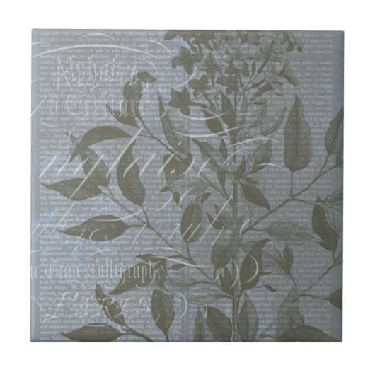 Fleur de Bleu I Fliese (Vorderseite)