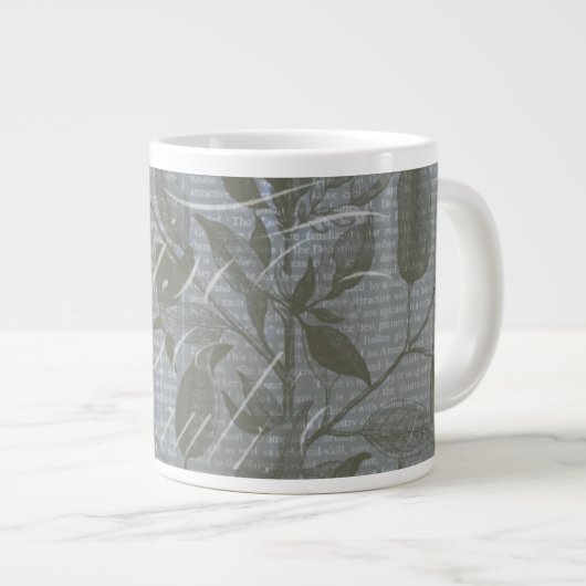 Fleur de Bleu I Jumbo-Tasse (Vorderseite Rechts)