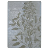 Fleur de Bleu I Klemmbrett (Rückseite)