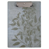 Fleur de Bleu I Klemmbrett (Vorderseite)