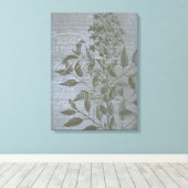 Fleur de Bleu I Leinwanddruck (Insitu (Holzboden))