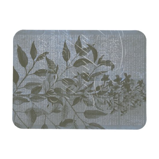 Fleur de Bleu I Magnet (Horizontal)