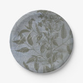 Fleur de Bleu I Pappteller (Vorderseite)