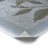 Fleur de Bleu I Poster (Ecke)