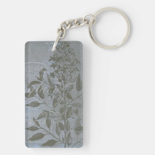 Fleur de Bleu I Schlüsselanhänger (Rückseite)