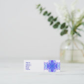 Fleur de Croix V Mini Visitenkarte (Stehend Vorderseite)