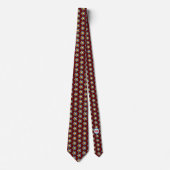 "Fleur de feu" Necktie Krawatte (Vorderseite)