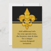 Fleur de Guardian Einladung (Rückseite)