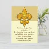 Fleur de Guardian Einladung (Stehend Vorderseite)