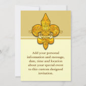 Fleur de Guardian Einladung (Rückseite)