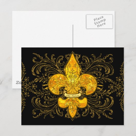 Fleur de Guardian Postkarte (Vorne/Hinten)