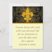 Fleur de Guardian Save The Date (Vorderseite)