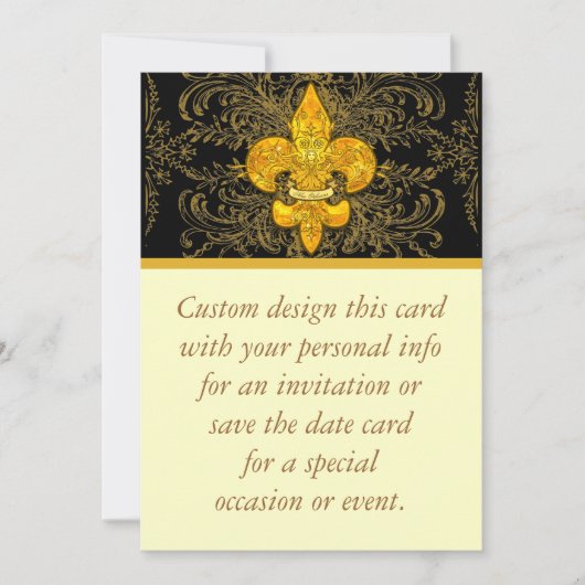 Fleur de Guardian Save The Date (Vorderseite)