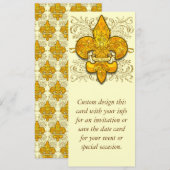 Fleur de Guardian Save The Date (Vorne/Hinten)
