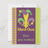 Fleur de Jester Einladung (Vorderseite)