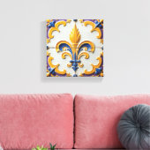 Fleur de la Couronne Leinwanddruck (Insitu (Wohnzimmer))