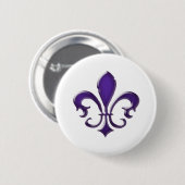 Fleur-de-Lis-1 Button (Vorne & Hinten)