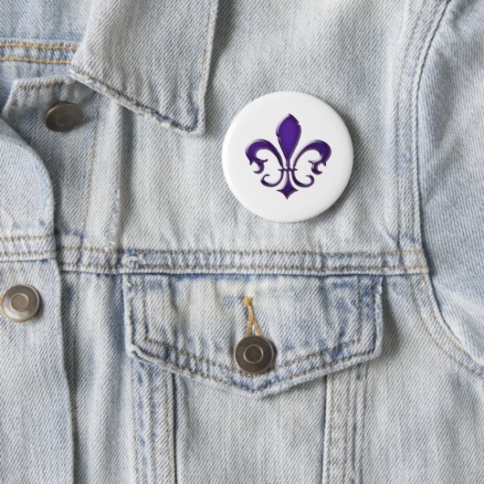 Fleur-de-Lis-1 Button (Beispiel)