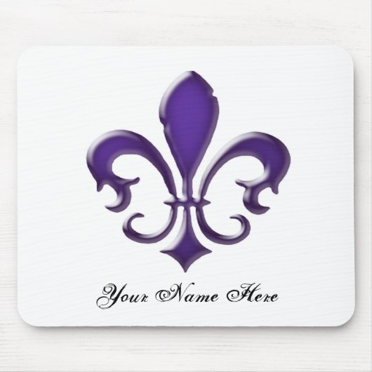 Fleur-de-Lis-1 Mousepad (Vorne)