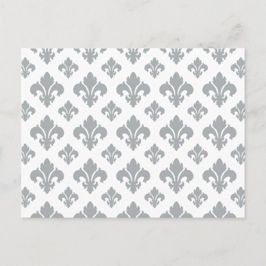 Fleur De Lis 2 Paloma Postkarte (Vorderseite)