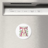 Fleur-de-lis-A-Monogramm Magnet (In Situ (Geschirrspüler))