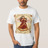 Fleur de lis angel T-Shirt (Vorderseite)