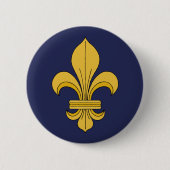 Fleur-de-lis Button (Vorderseite)