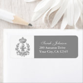 Fleur-de-lis, Crown and Wreath (Insitu)