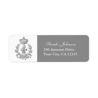 Fleur-de-lis, Crown and Wreath
