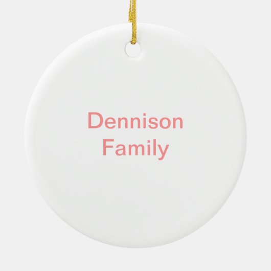 Fleur-de-lis D Monogramm Keramikornament (Hinten)