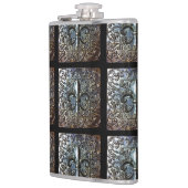 FLEUR DE LIS DESIGNER HIP FLASK FLACHMANN (Links)