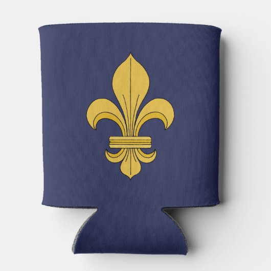 Fleur-de-lis Dosenkühler (Rückseite)