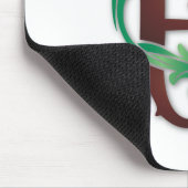 Fleur-de-lis F Monogramm Mousepad (Ecke)