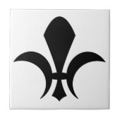 Fleur-De-Lis Fliese (Vorderseite)