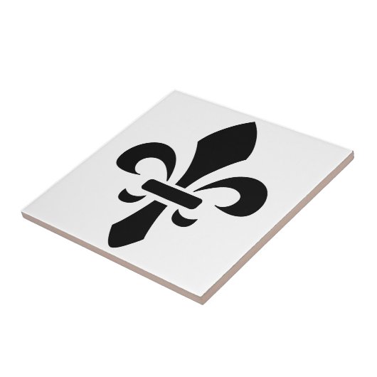 Fleur-De-Lis Fliese (Seite)