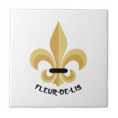 Fleur-de-Lis Fliese (Vorderseite)