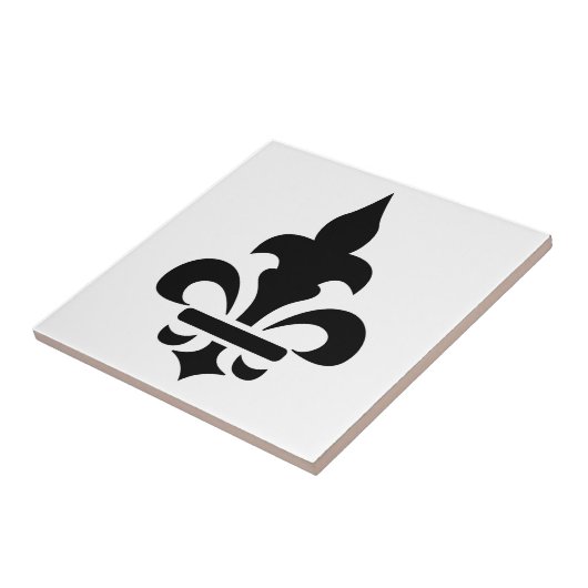 Fleur-De-Lis Fliese (Seite)