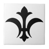 Fleur-De-Lis Fliese (Vorderseite)