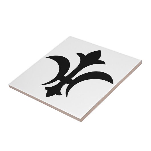 Fleur-De-Lis Fliese (Seite)