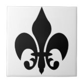 Fleur-De-Lis Fliese (Vorderseite)