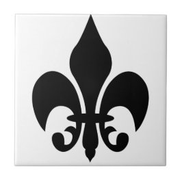 Fleur-De-Lis Fliese