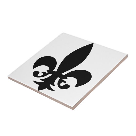 Fleur-De-Lis Fliese (Seite)