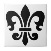 Fleur-De-Lis Fliese (Vorderseite)