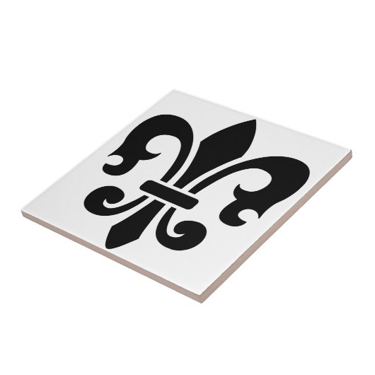 Fleur-De-Lis Fliese (Seite)