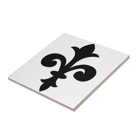Fleur-De-Lis Fliese (Seite)