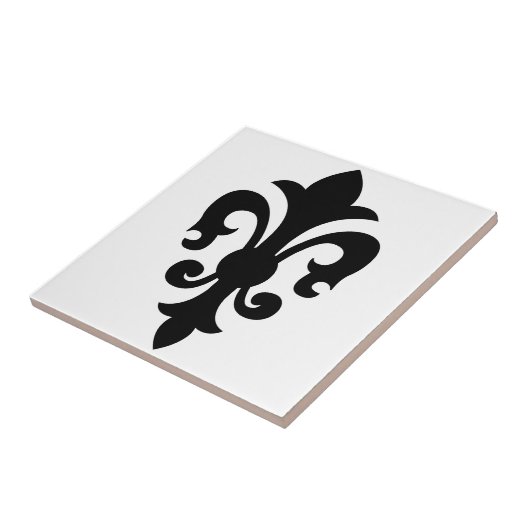 Fleur-De-Lis Fliese (Seite)