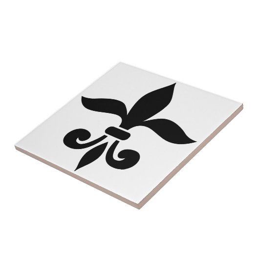 Fleur-De-Lis Fliese (Seite)