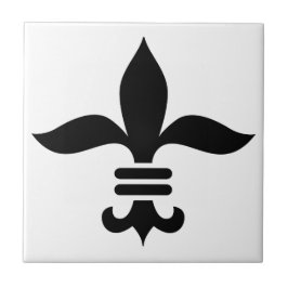 Fleur-De-Lis Fliese
