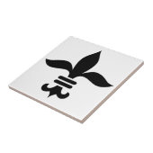 Fleur-De-Lis Fliese (Seite)