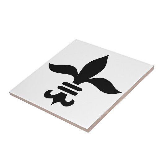 Fleur-De-Lis Fliese (Seite)